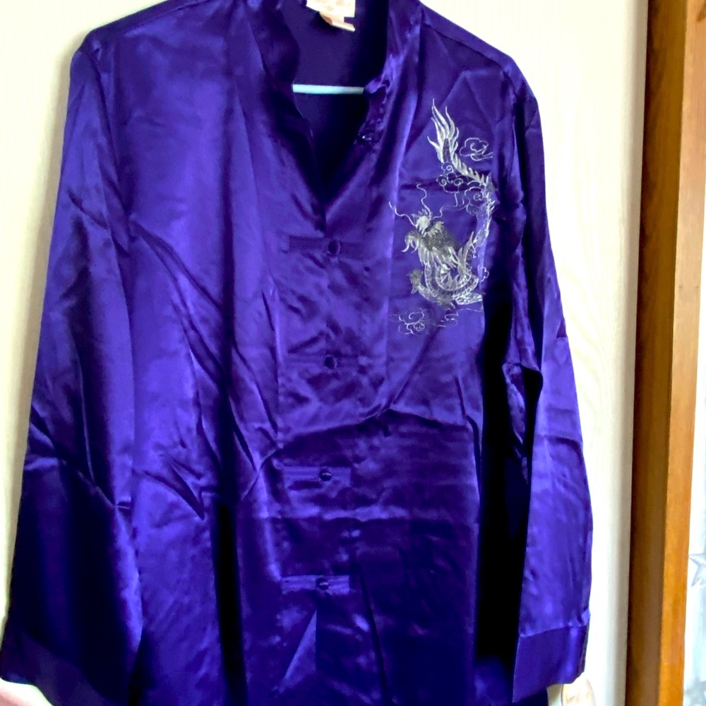 Satin feel pajama set